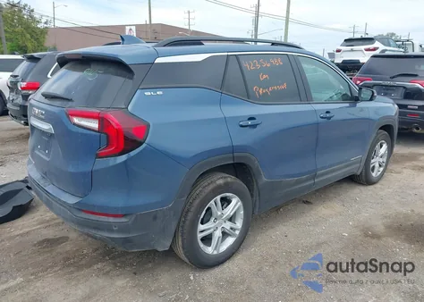 2024 GMC Terrain Fwd Sle from USA, damaged, VIN 3GKALMEGXRL389145